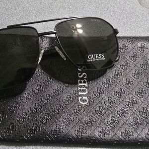 Guess Black Sunglasses with Case